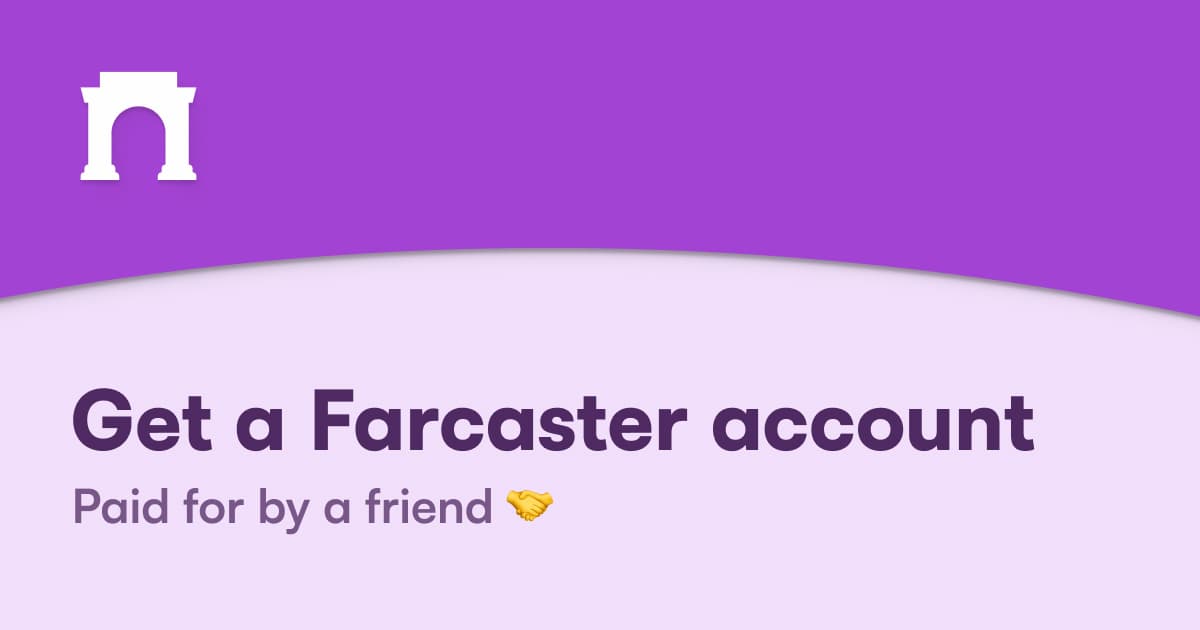 Get a Farcaster Account